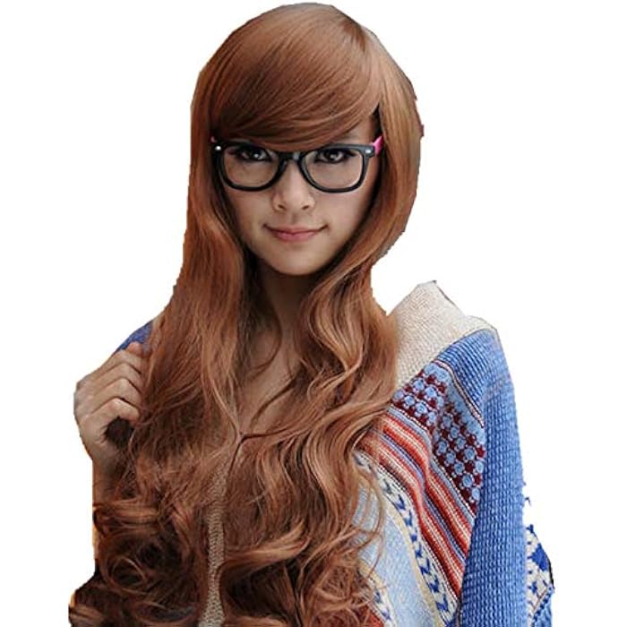 DILLARDS Women's Fluffy Long Curly Wig - Image 1